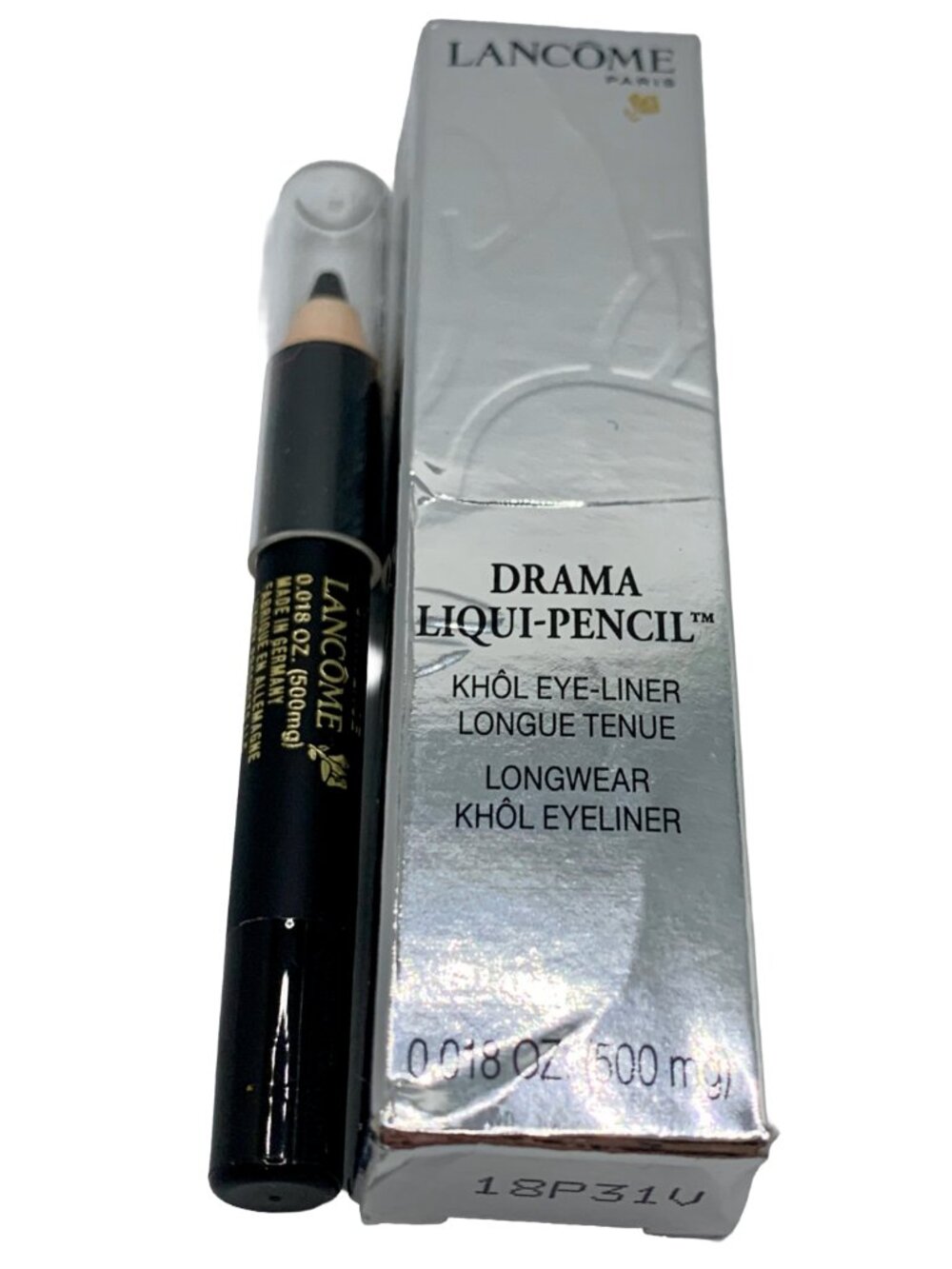 NWT LANCOME Noir Intense Drama Liqui-Pencil Khol Longwear Eyeliner Mini Size